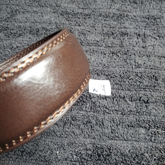 Men's Leather Belt | Size: 30 | Color: Brown | 1-Sided | SKU: W-4(5) | RRR Belts - Picture 4 of 5